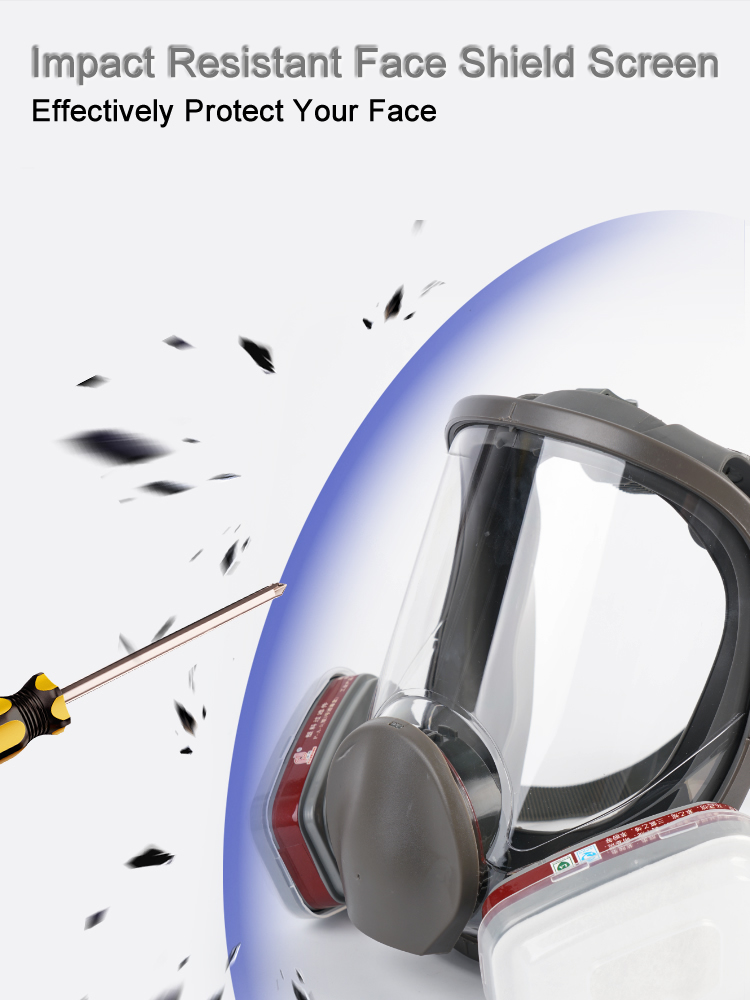 6800 Full Face Gas Respirator  - Dust Mask Construction 评论和价格