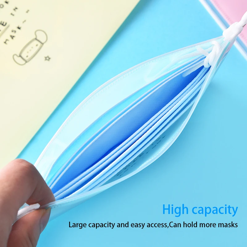 4pc Fashion Mask Cover Bag Por - Face Mask Storage Box 评论和价格