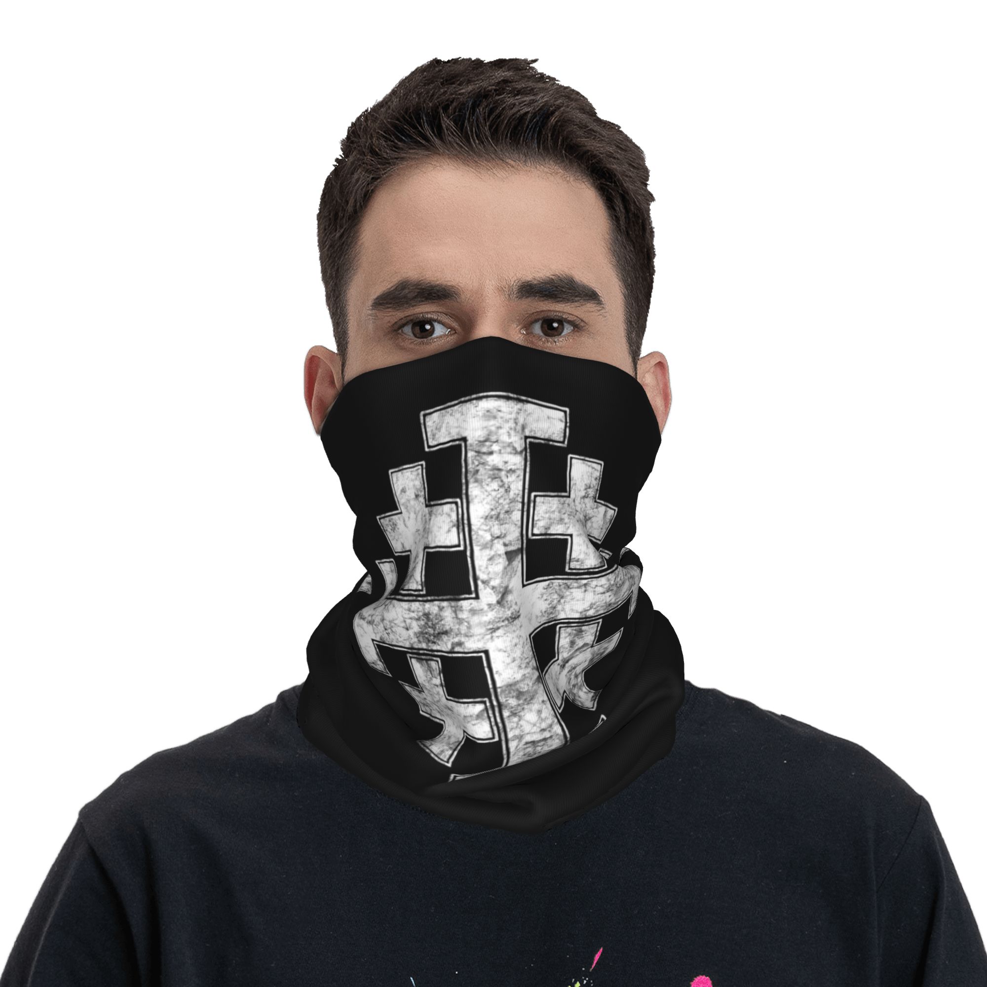 Knight Jerusalem Cross Christi - Neck Gaiter Face Cover 评论和价格