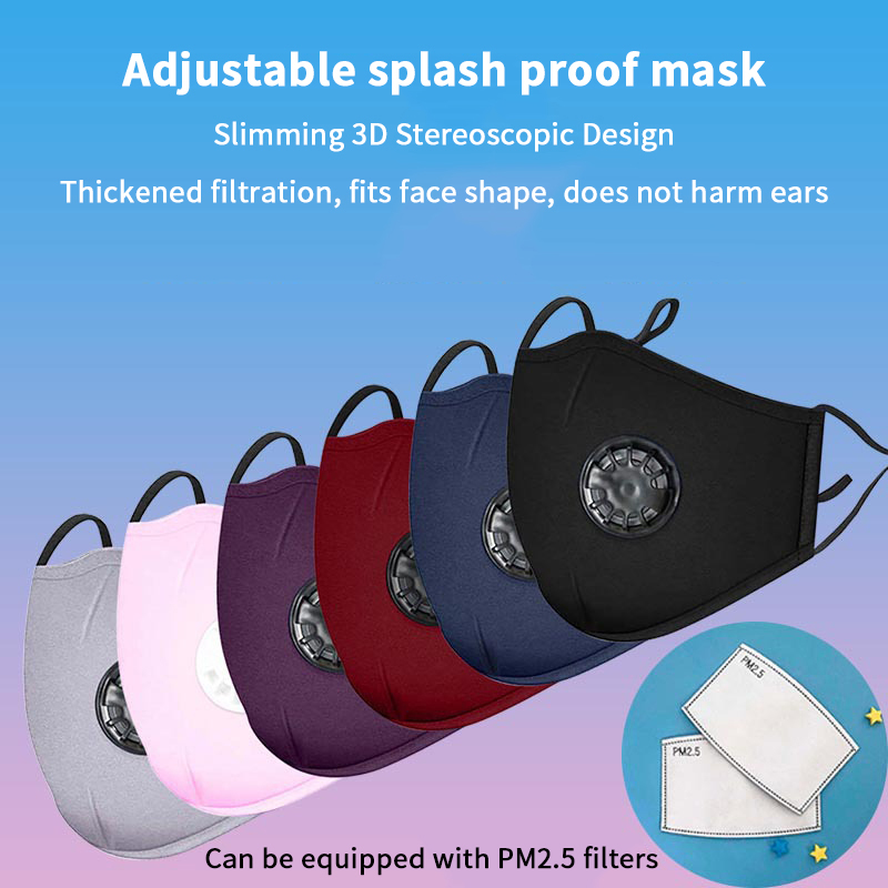Anti-pollution PM2.5 Dust Mask - Cloth Face Mask Washable 评论和价格
