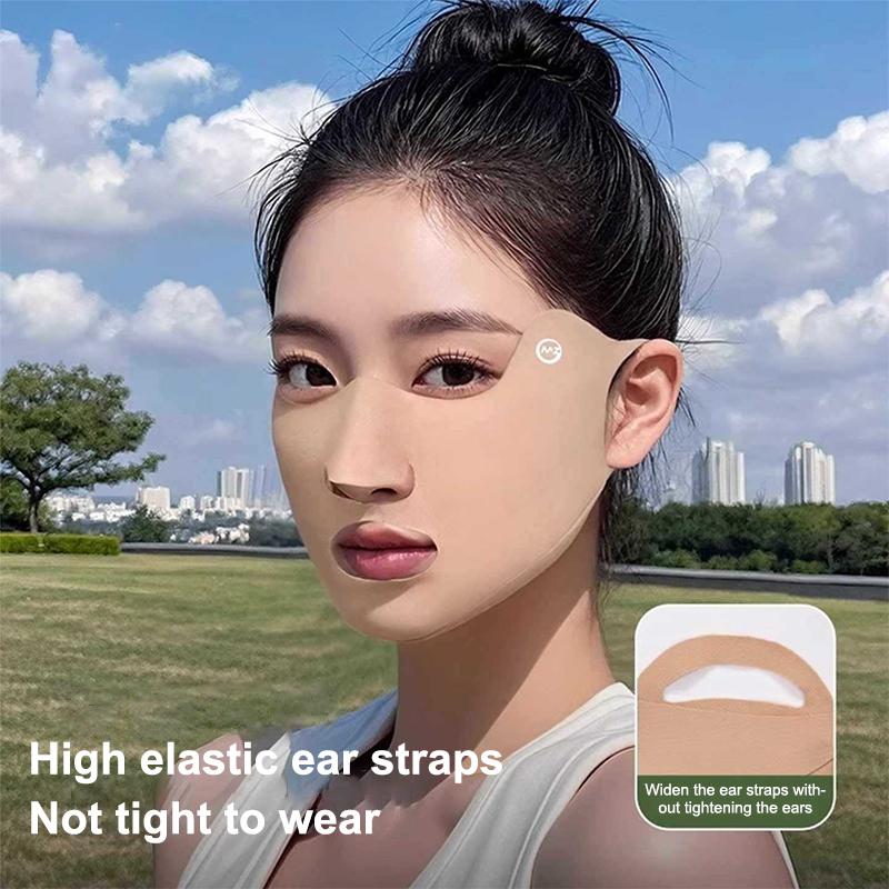 2PCS New Breathable Ice Silk M - Kids Face Mask 评论和价格